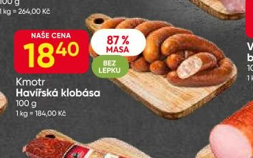 Kmotr Havířská klobása