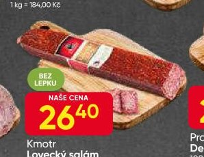 Kmotr Lovecký salám