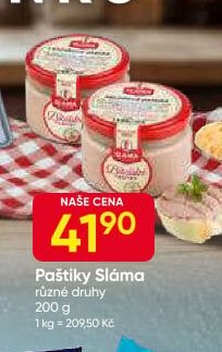 Paštiky Sláma