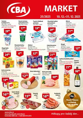 akční leták CBA 10.12.2025-31.12.2025