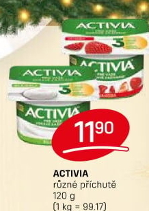 Bílý jogurt Activia Danone
