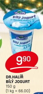 Bílý jogurt Dr.Halíř