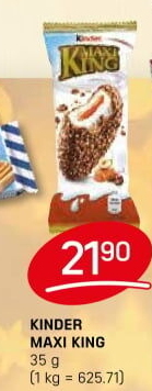 Dezert Maxi King Kinder