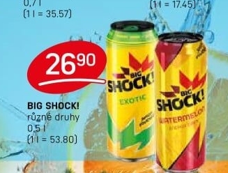 Energetický nápoj Big Shock