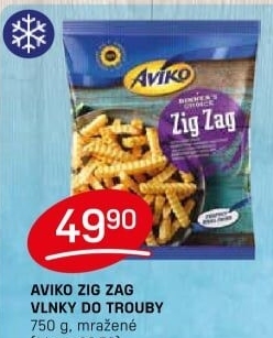 Hranolky vlnky mražené Zig Zag Aviko