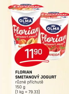Jogurt smetanový Florian Olma