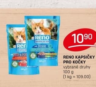 Kapsičky pro kočky Reno