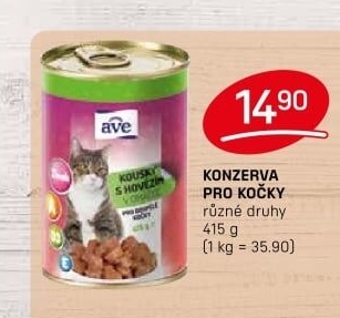 Konzerva pro kočky AVE