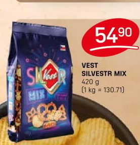 Krekry silvestrovský mix Vest