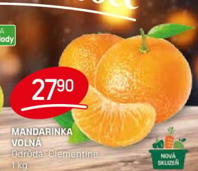 Mandarinky Klementinky