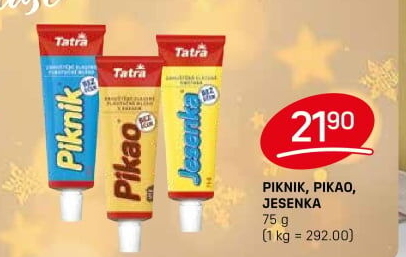 Mléko kondenzované Piknik Tatra