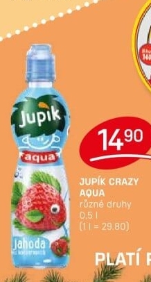 Nápoj Aqua Crazy Jupík