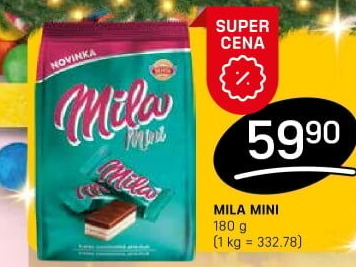 Oplatky mini Mila Sedita