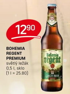 Pivo Premium Bohemia Regent