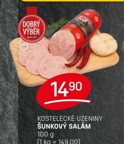 Salám šunkový Dobrý výběr