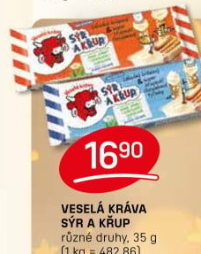 Sýr a křup Veselá kráva