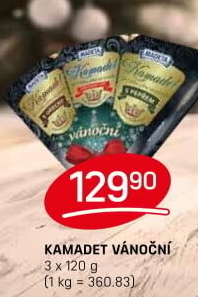 Sýr Kamadet mix Jihočeský Madeta