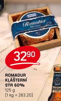 Sýr Romadur Klášterní Madeta