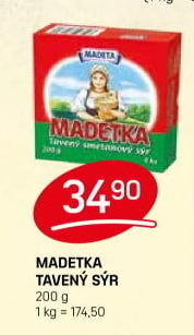 Sýr tavený smetanový Madetka