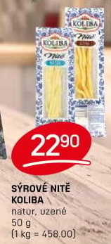 Sýrové nitě Koliba Bystřice pod Hostýnem