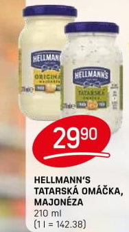 Tatarská omáčka Hellmann'