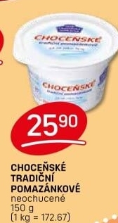 Tradiční pomazánkové Choceňské
