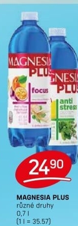 Voda ochucená plus Magnesia