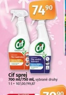 Cif sprej 700 ml/750 ml
