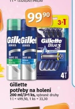 Gillette potřeby na holení - COOP akcniletaky.com