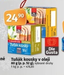Tuňák kousky v oleji