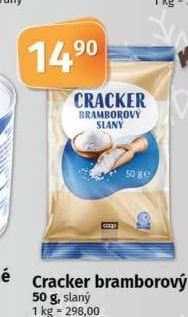 Bramborový snack Cracker Křupeto Coop