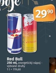 Energetický nápoj Red Bull