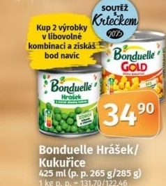 Hrášek Bonduelle