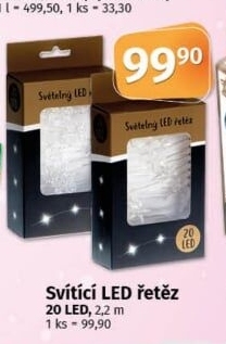 LED světelný řetěz