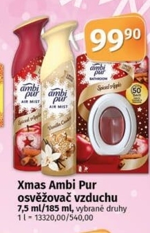 Osvěžovač vzduchu ve spreji Ambi Pur