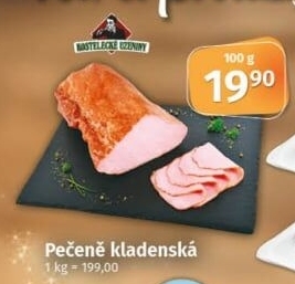 Pečeně kladenská Kostelecké uzeniny