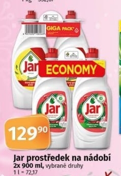 Prostředek na nádobí Jar