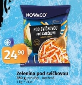 Zeleninová směs pod svíčkovou mražená Nowaco