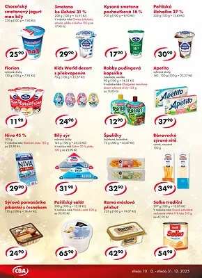 akční leták CBA 10.12.2025-31.12.2025