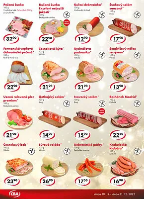 akční leták CBA 10.12.2025-31.12.2025