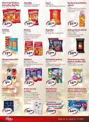 akční leták CBA 10.12.2025-31.12.2025