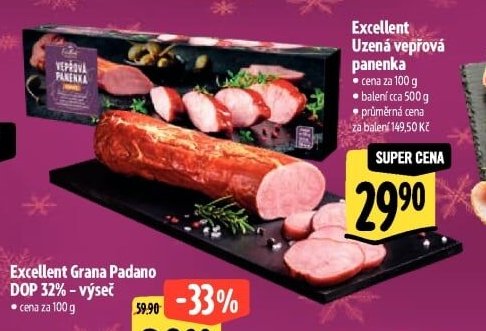 Excellent Uzená vepřová panenka