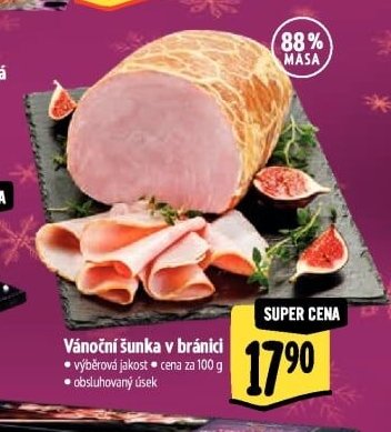 Vánoční šunka v bránici