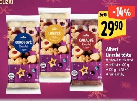 Albert Linecká těsta