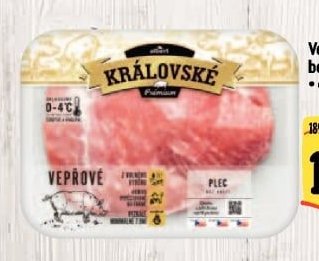Vepřová plec bez kosti - v celku