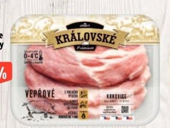 Vepřová krkovice bez kosti - plátky