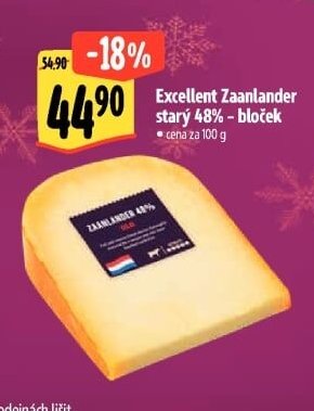 Excellent Zaanlander starý 48% – bloček