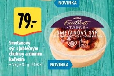Smetanový sýr s jablečným chutney a zimním kořením - Albert akcniletaky.com