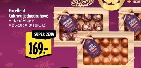 Excellent Cukroví jednodruhové
