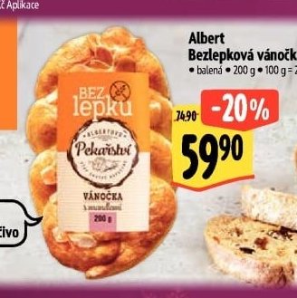 Albert Bezlepková vánočka